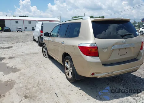 2008 Toyota Highlander Limited from USA, damaged, VIN JTEES42A382089720